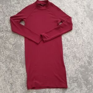 Bershka Crimson Dress M
